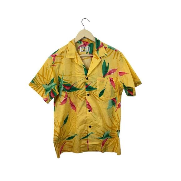 Vintage Otaheite Honolulu Medium Hawaiian Button Shirt Short Sleeve Mens